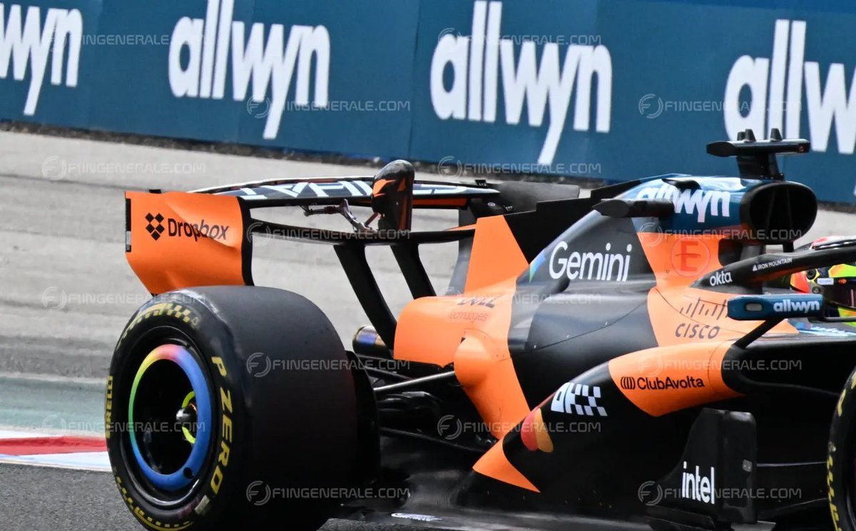 i_amLegion's tweet photo. UPDATE:
McLaren seem to be testing the Macarena rear wing. Mclarena Mode?¿¡¡!! 
#F1 #Formula1 #HungarianGP #Mclaren https://t.co/vN8KwmCqzO