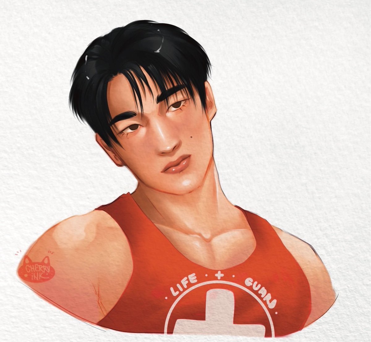 orzike55's tweet photo. Lifeguard San 💅

#ATEEZ #ATEEZfanart #SAN #CHOISAN #fanart #illustration #art https://t.co/SBzJvPijsW