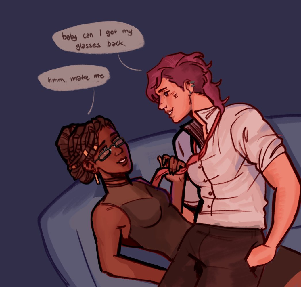 bklakava's tweet photo. modern #melvi (proffesors au) for a ko-fi request! π https://t.co/feyDCJq9nN