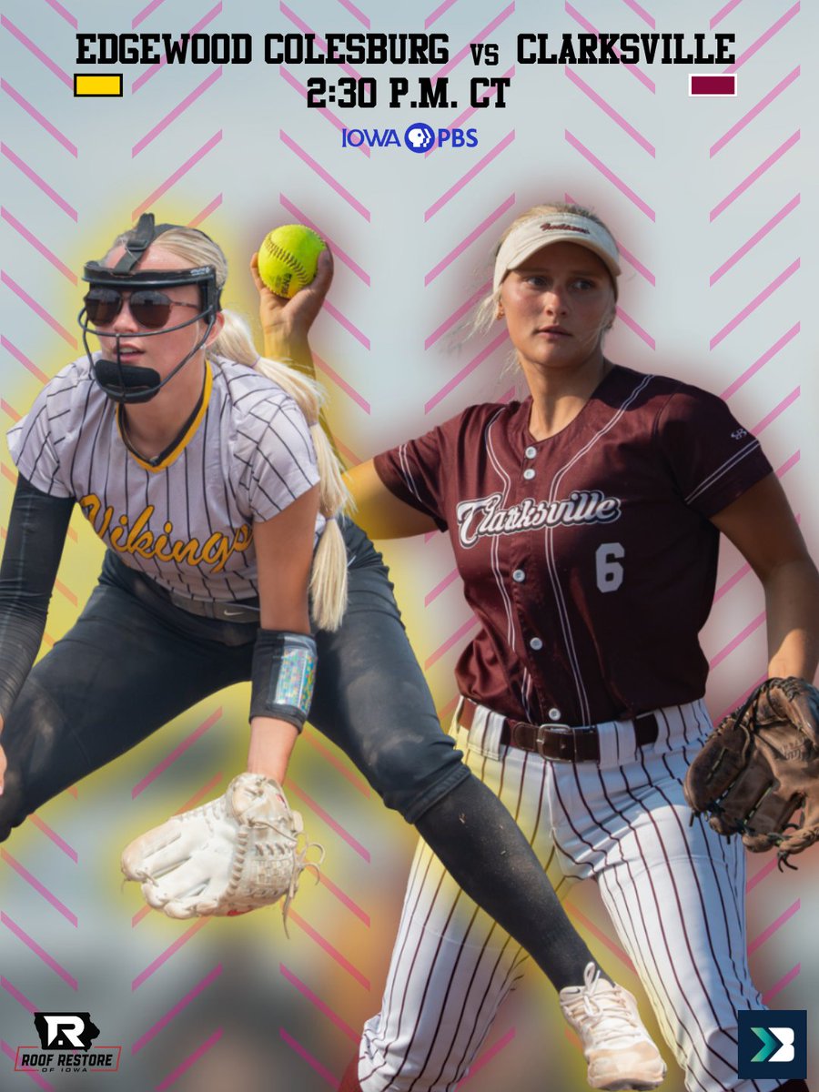 Bound_IA's tweet photo. 𝟙𝔸 ℂ𝕙𝕒𝕞𝕡𝕚𝕠𝕟𝕤𝕙𝕚𝕡

8th seeded Edgewood Colesburg takes on the defending champion Clarksville Indians TODAY on Iowa PBS!

#iahssb #ighsau https://t.co/ntvLQKXY73