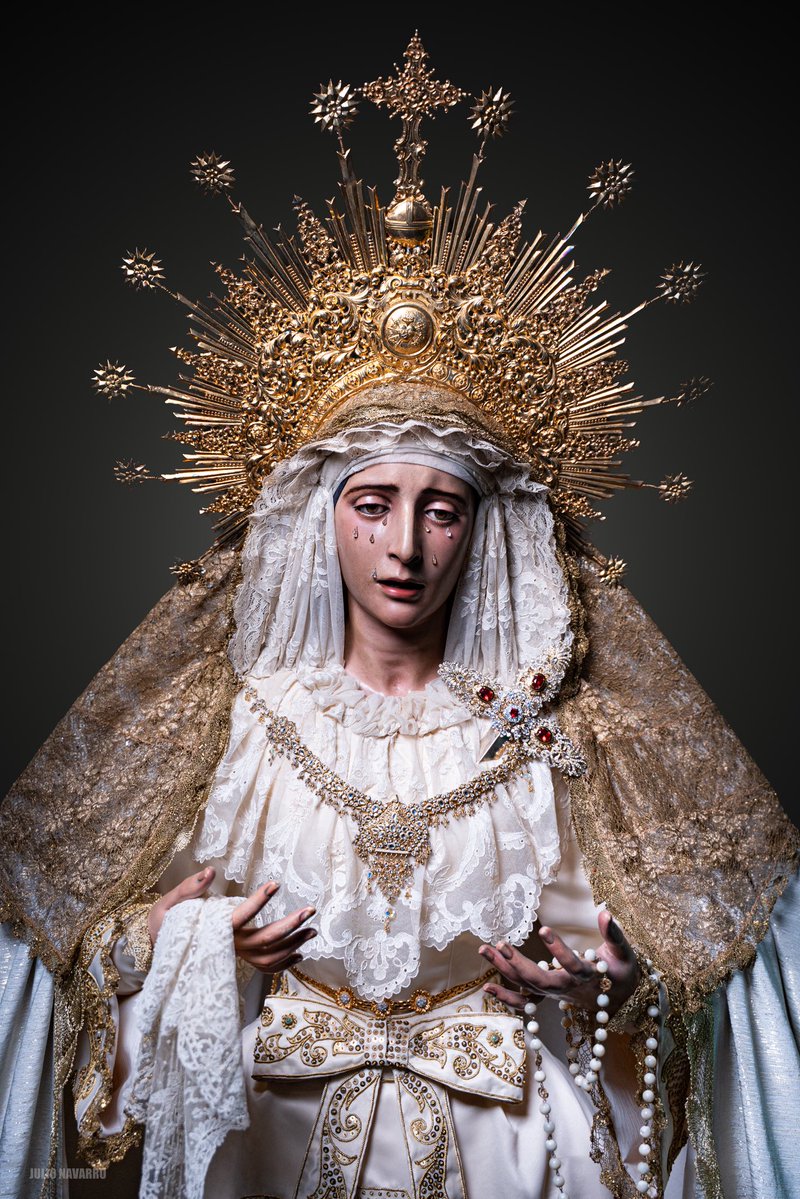 RomaMacarena's tweet photo. La Virgen de los Dolores del Cerro del Águila en el mes de Julio. 

@DoloresdelCerro https://t.co/Hyj5FNIOnk
