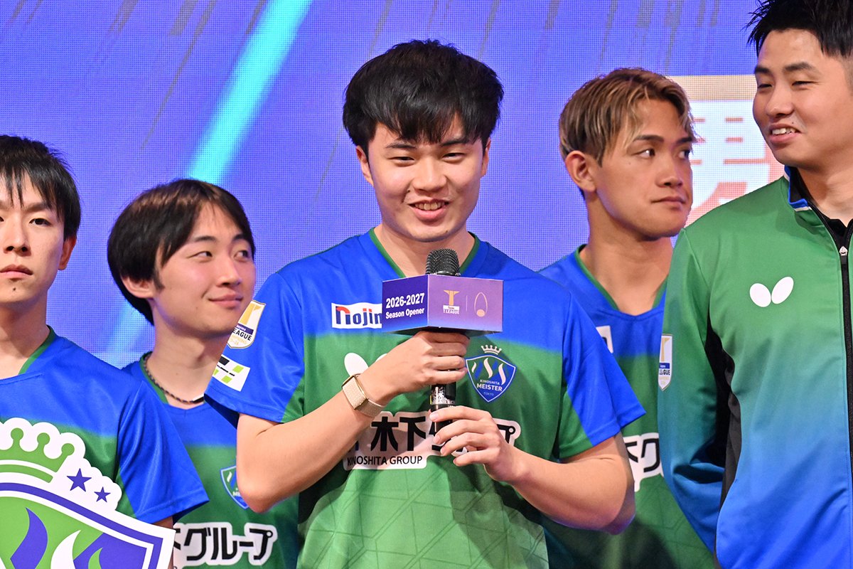 takurepo's tweet photo. #Tリーグ は7月25日の開幕を前に、出場する4チームのベンチ入り選手がそろって記者会見を行った。
鄭怡静「ふるさとで開催されることをうれしく思う」
林昀儒「おすすめの台湾料理は牛肉飯」

試合は日本時間の15時から女子開幕戦（木下アビエル神奈川vsトップおとめピンポンズ名古屋）、20時から男子開幕戦（木下アビエル神奈川vsT.T彩たま）が行われる。

#プロ卓球 #バタフライ #卓球レポート