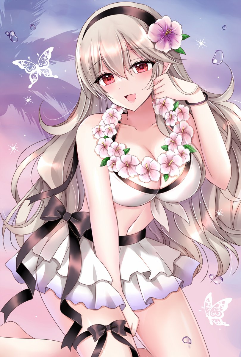 RIONA_ANGEL2's tweet photo. 涼し気なカムイちゃんたち🧊/ Corrin https://t.co/q6b6oawtbx