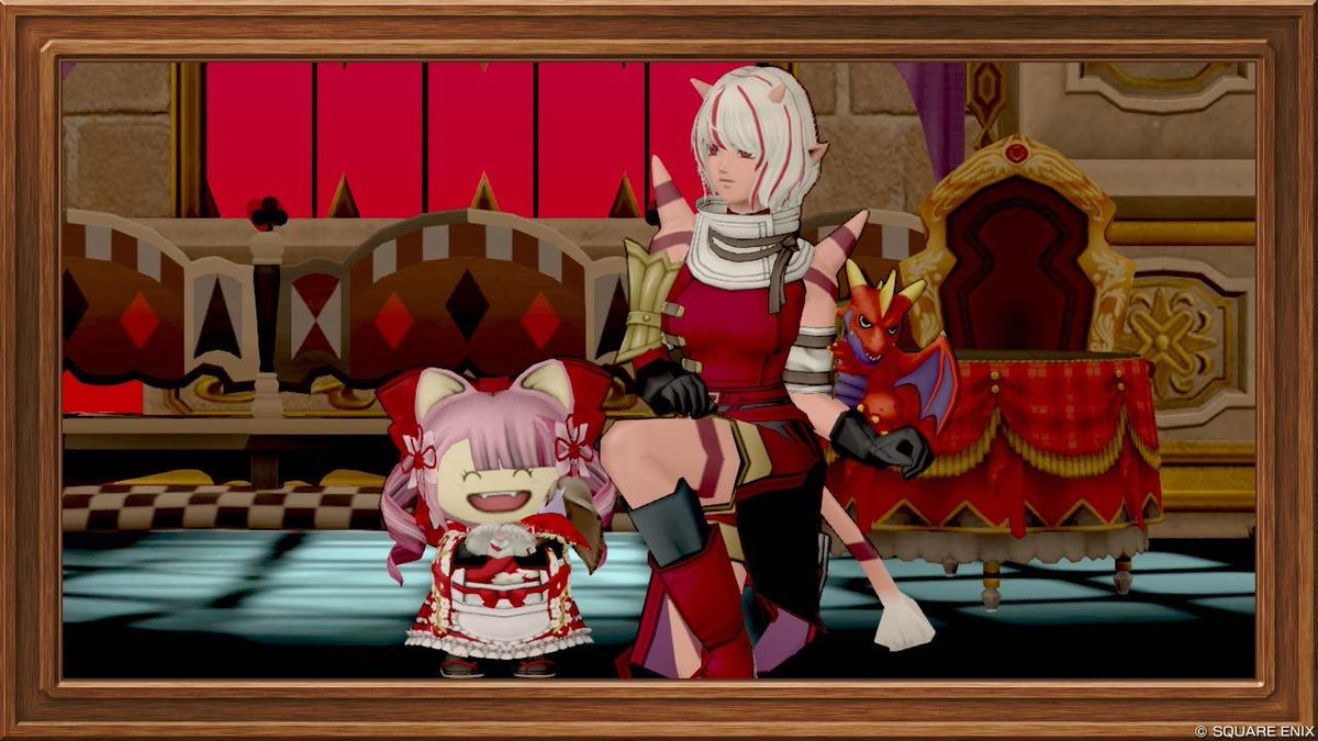 AiAi_DQX's tweet photo. そして…10分ほど初めてキャストをしました！

チムメンのレシラムさん(通称レシさん)が私たちの誘いに応えて来てくれました😭
来てくれてありがとう！！！

最近一緒にたくさん遊べて嬉しい！鬼石コツコツ集めます👍
これからも色々教えてください先生🙇‍♀️

#TeaParty_SEASONS https://t.co/sJ1Hbaa2UB