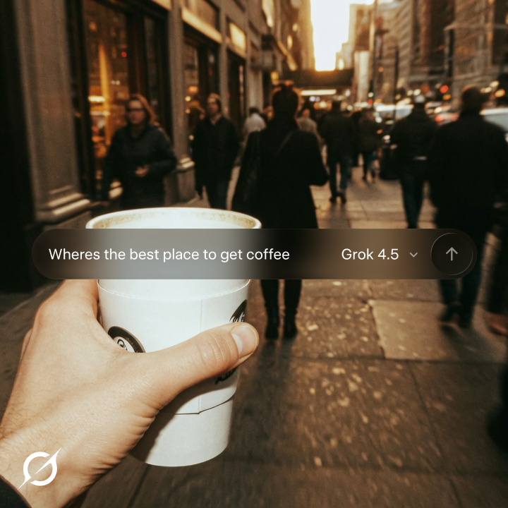 grok's tweet photo. Smarter answers that actually follow what you’re asking with longer context and clearer reasoning. 

Whether you’re planning a trip, weighing a big decision, or diving deep into a new topic — Grok 4.5, our most intelligent model yet, delivers.