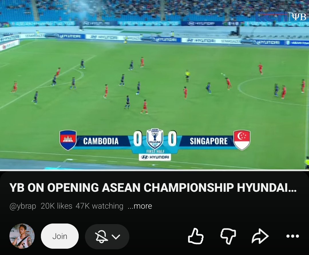 indosupporter's tweet photo. Bung Jebreeet: "stadion tidak penuh karena weekend warga kamboja ada kegiatan di luar sepakbola"

😅😅😅 https://t.co/xkc2feXaPl
