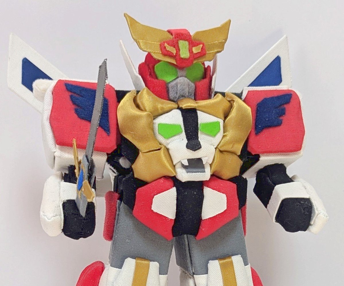 gontyacktoys's tweet photo. 【ぬいぐるみ合体 キングエクスカイザー】
もふっと巨大合体❗️ついに完成✨

 https://t.co/Idwyi0ddS3 #勇者シリーズ #エクスカイザー #自作玩具 #自作ぬい #ブログ更新 https://t.co/NKRGDYbXmx
