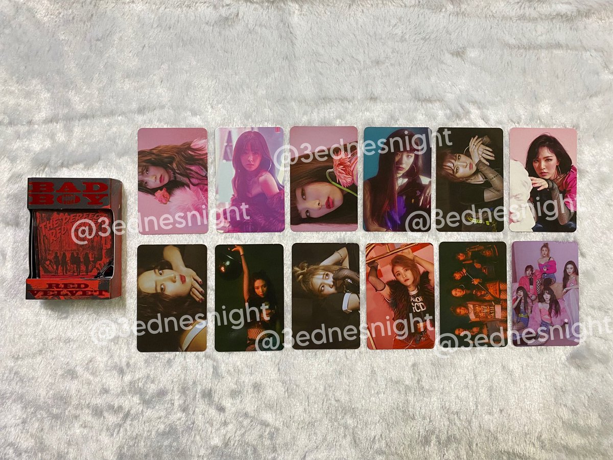 3ednesnight's tweet photo. 🎂 พร้อมส่ง

♡ kihno bad boy รุ่นเก่า + การ์ดครบ 12 ใบ
🔥 Sale 450 ส่งฟรี 📮

#ตลาดนัดรวว #ตลาดนัดrvv #ตลาดนัดredvelvet ตามหา คิโนะแบดบอย the perfect redvelvet irene seulgi wendy joy เยริ ไอรีน ซึลกิ เวนดี้ จอย เยริ พี่เบ น้องวาน น้องเยม การ์ดรวม https://t.co/XWh4w71H0u