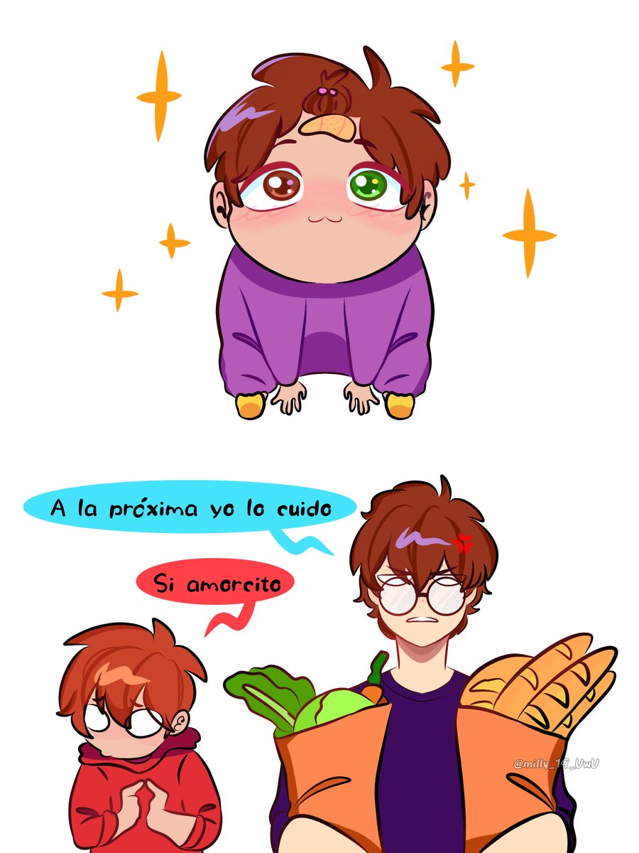 milly_19_UwU's tweet photo. El bebé Spartor jsjsjsj 🐷🦖🪻
#spartor #shipsdeloscompas #fandeloscompas #dibujosdijitales https://t.co/RCc5t1G844