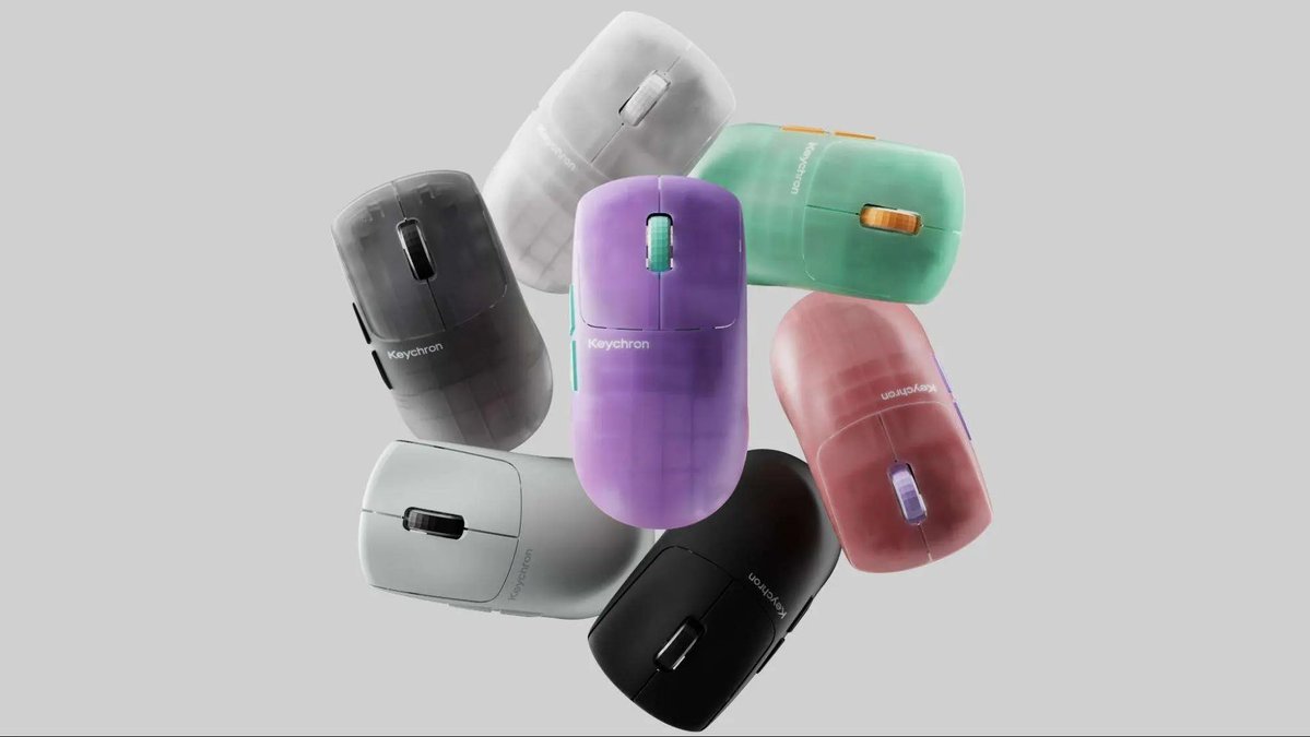 stufflistings's tweet photo. Keychron made a mouse with the world's first MagOptic Switches.

Lets you switch between optical and magnetic click modes.

Weighs just 46g, has 8,000Hz polling, MagOptic main switches with 12-stage click travel and 11 rapid-trigger settings.

The Keychron G6 HE UltraLight... https://t.co/QDcrWkjLoB