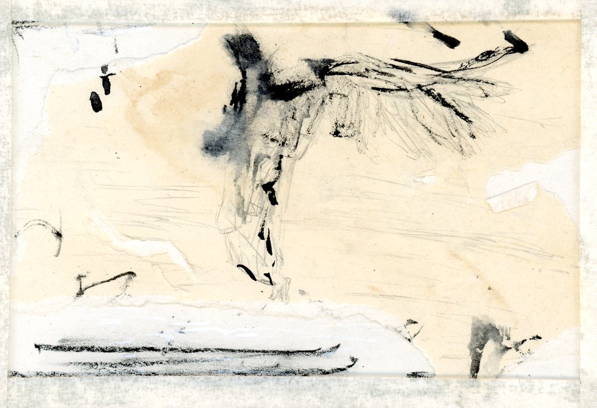 archivepilled's tweet photo. an old angel painting by me
watercolour on paper
6x4 encased in glass with masking tape https://t.co/qGktRrcTQd