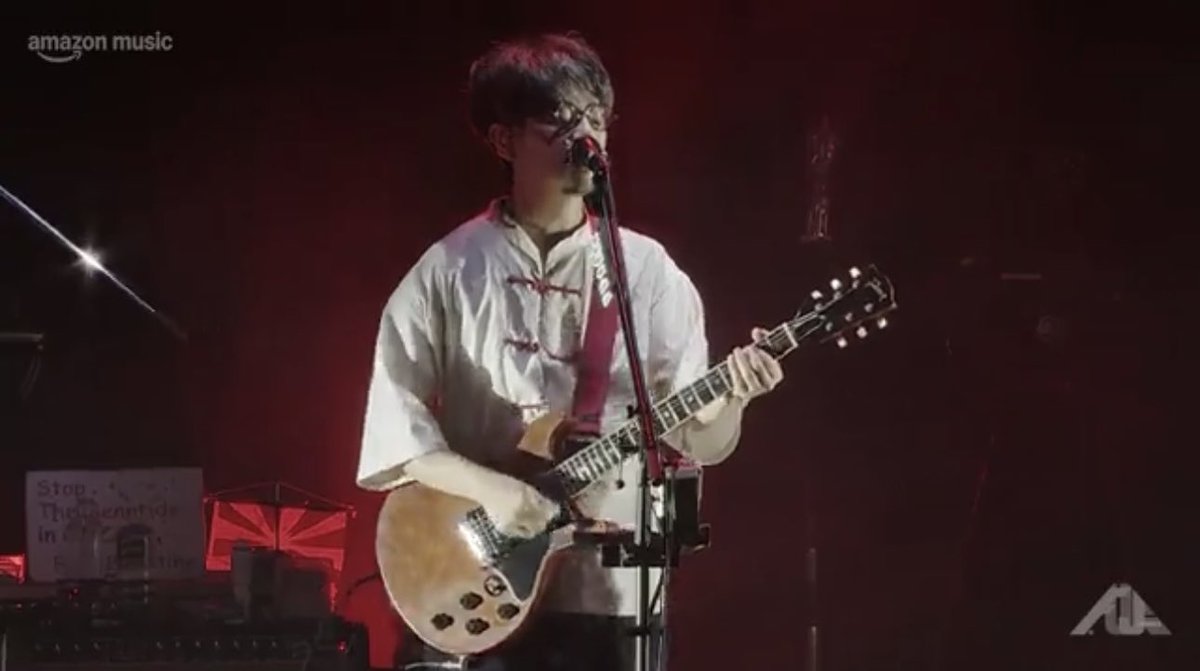 BYESTOF's tweet photo. ASIAN KUNG-FU GENERATION フジロック衣装担当しました。

フジロックが中継で観れる時代、
ありがとうございます！ https://t.co/KWeO8wlLro
