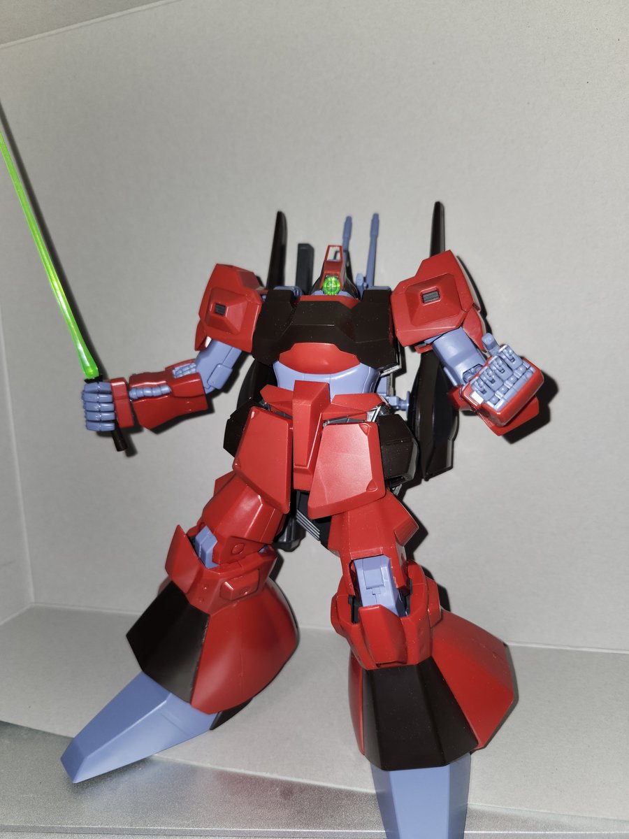 yamathunder's tweet photo. MG リック・ディアス(クワトロ機)
シャア(すっとぼけ)の機体はカッコいいですな～！ https://t.co/o2Wn9EoU8x