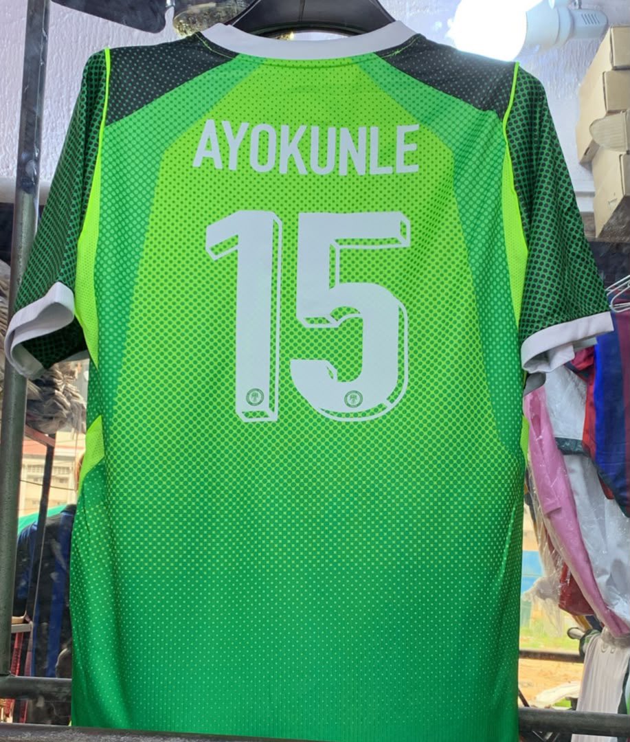 CircuzClozet's tweet photo. Jerseys available 
Frame 1= N25,000 (vintage) 
Frame 2,3&amp;4= N15,000 (fan version) 
Customization= N5,000
Nationwide delivery 📦 
Pls RT https://t.co/TA30jgYjwO
