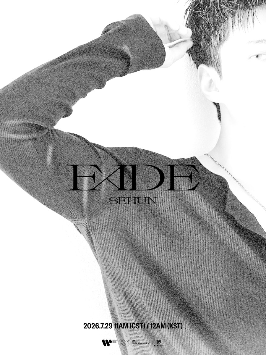 milkteus's tweet photo. 260724 warner music china weibo update with sehun ✨

EXIDE — OH SEHUN

🗓️ july 29, 2026 at 11am cst / 12am kst .ᐟ.ᐟ.ᐟ 🧡 https://t.co/8ggeBjS3ab