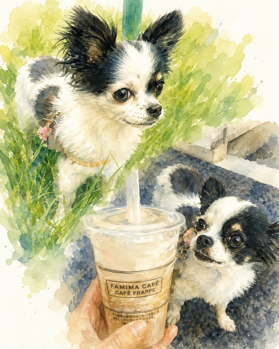 priscillatakami's tweet photo. まだ若い頃のさくらをチャッピーに描いてもらったの
やっと最近動画を見られるようになりました
写真はなんとか見られてたけど動画は苦しくてダメだった
まだまだ生傷です https://t.co/KG5lgzgL1m