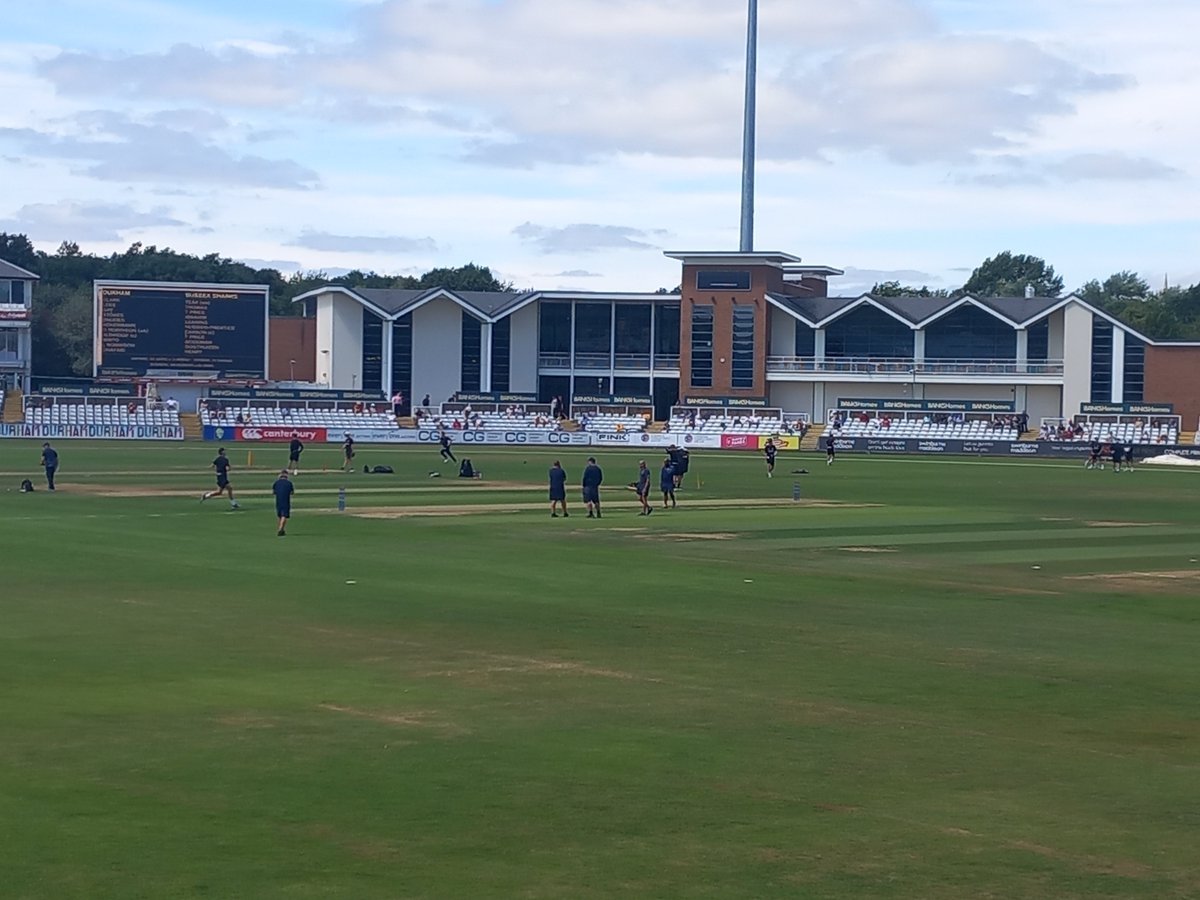 disco_kkcc's tweet photo. Today's view, hopefully the first of seven One Day Cup games over the next fortnight or so. 

@DurhamCricket take on Sussex.

#onedaycup https://t.co/uNs1hGmm0V