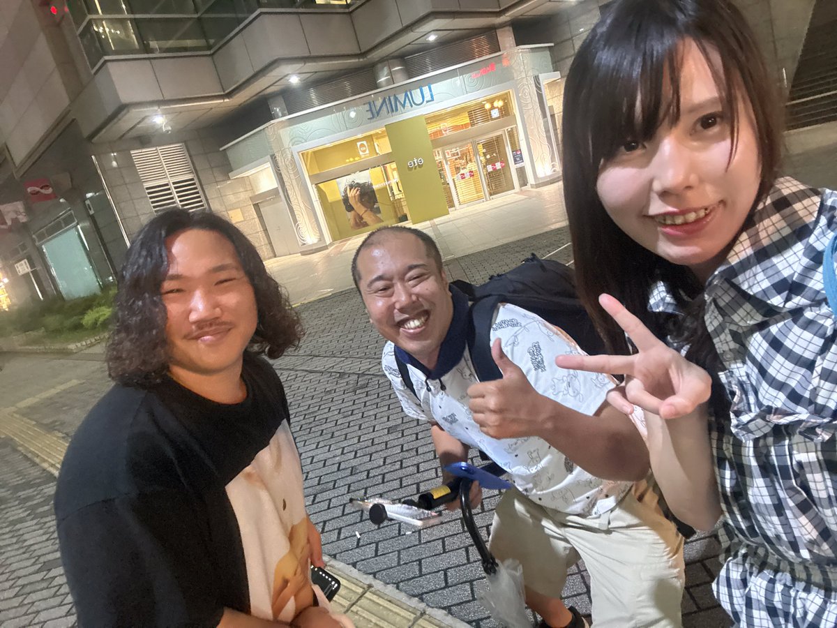 muramako_2525's tweet photo. なぼイノちゃんで呑み楽しかった！！！イノちゃんご馳走様！！！見てくれてありがとうございました！ https://t.co/jpbEGHxkTz