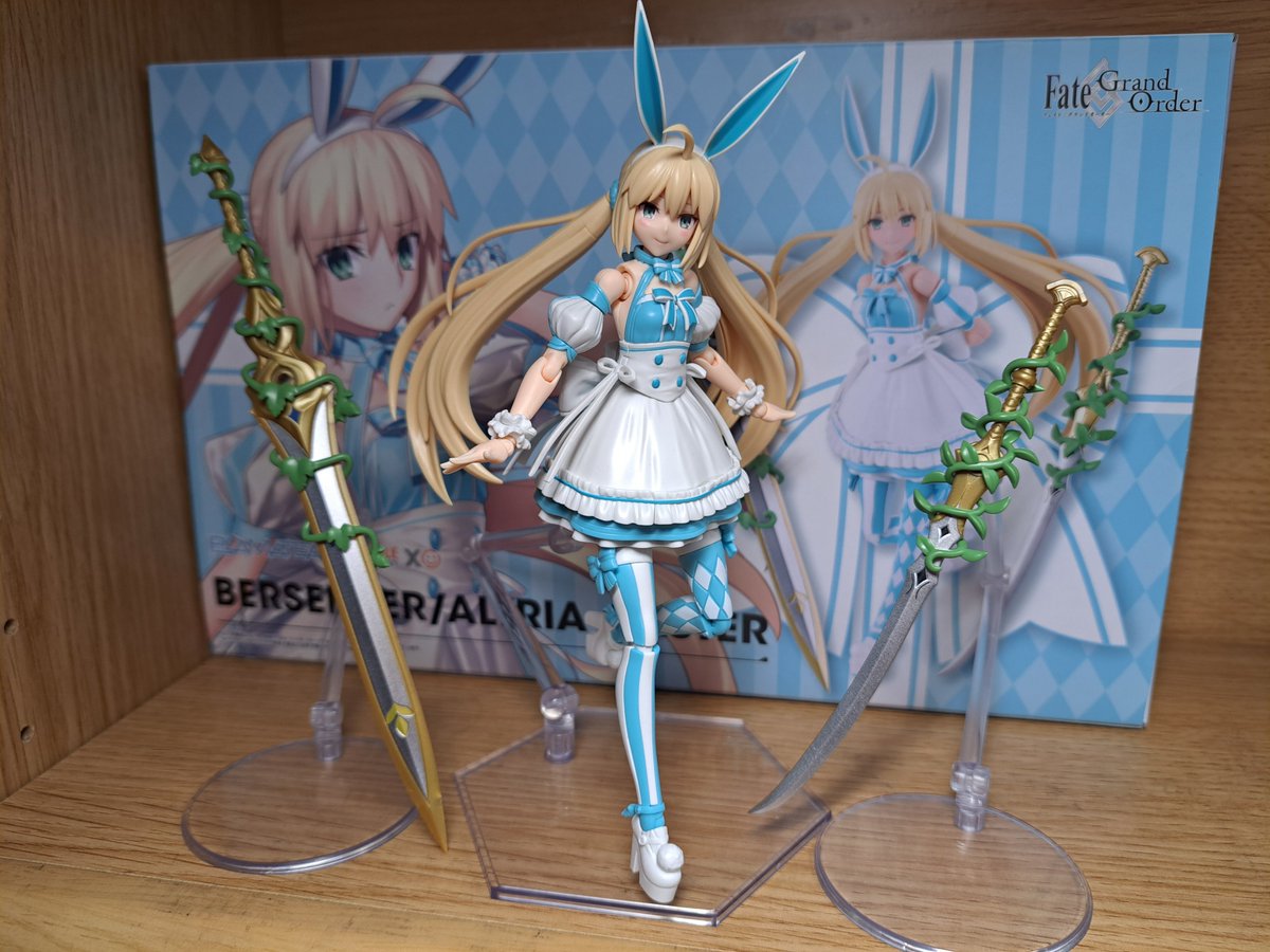 DAsty62's tweet photo. 今月のプラモ作った　ぎゃんかわ
ブルアカのトキもそうだったけど、やっぱりやってたゲームの思い入れあるキャラのプラモは作る楽しさが違うね https://t.co/ylco1CoaVV