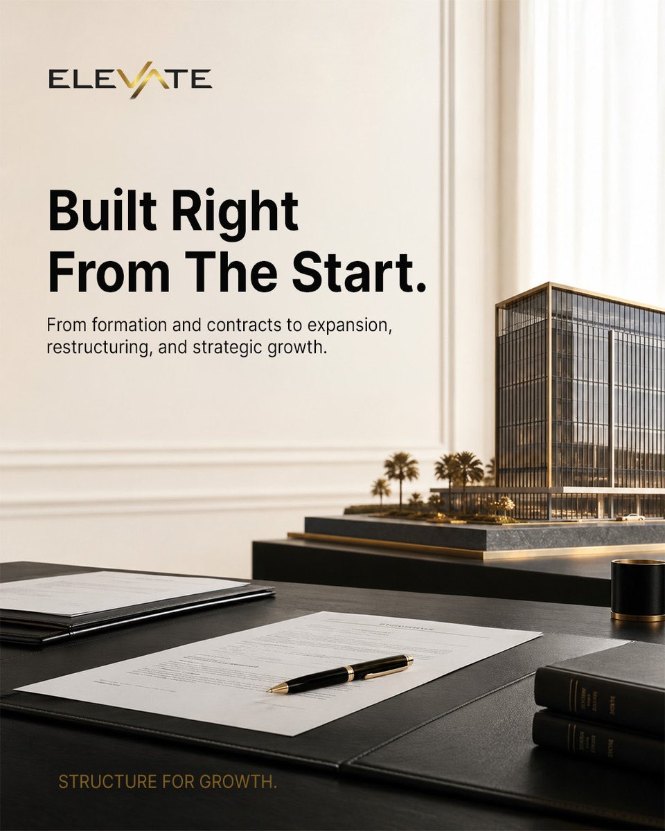 ElevproOfficial's tweet photo. Growth starts with getting the fundamentals right. 
We help businesses establish clear structures that support compliance, stability, and long-term expansion. https://t.co/EMYjRLUNGS