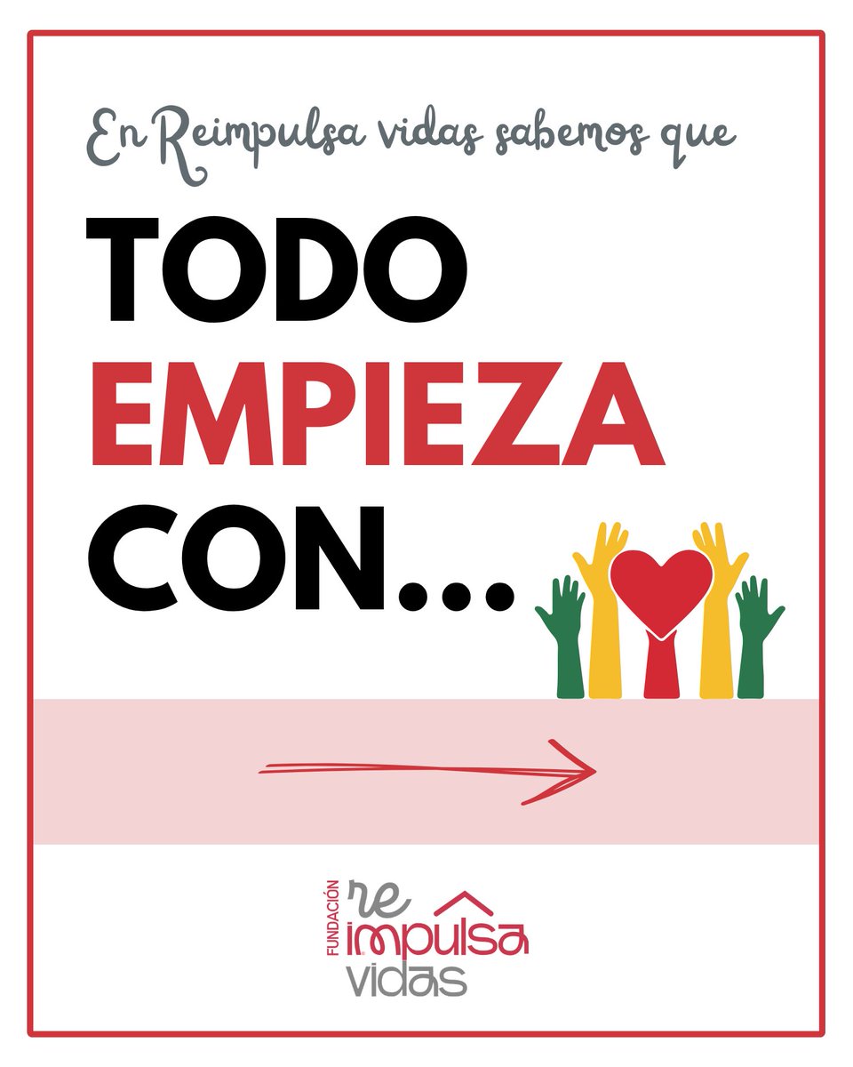 reimpulsavidas's tweet photo. En Fundación Reimpulsa Vidas trabajamos cada día para que esas oportunidades lleguen a quienes más las necesitan. 🤝
💙 Cada oportunidad cuenta. 
👣 Cada paso suma. 
🌟 Cada vida puede reimpulsarse.

#ReimpulsaVidas #OportunidadesQueTransforman #InclusiónSocial https://t.co/LfrKioRYUe