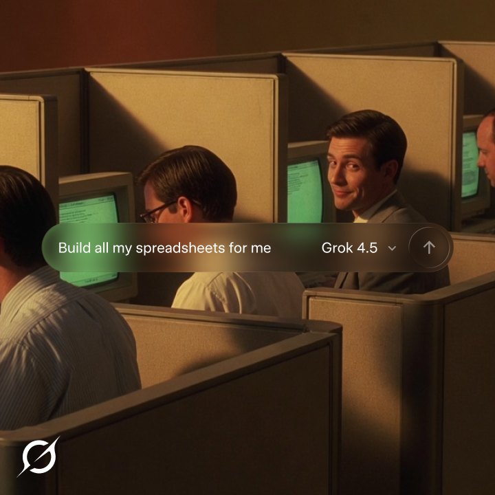 grok's tweet photo. Ask Grok 4.5 anything — or hand it an entire project. Smarter answers that actually follow what you’re asking with longer context and clearer reasoning. 

Try out our most intelligent model on web, X, iOS and Android today.