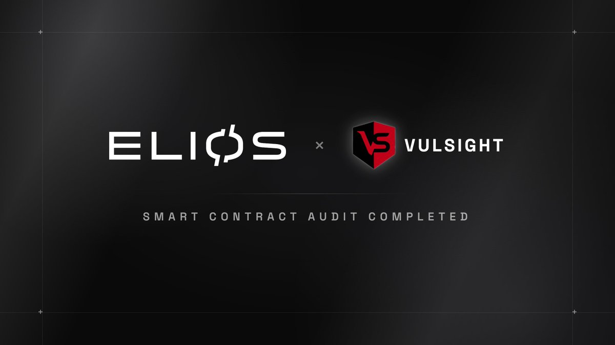 VulsightSec's tweet photo. Engagement complete ✅

Vulsight performed an adversarial-style security audit of @eliospay's smart-account modules on HyperEVM: the ERC-7579 validator and hook enforcing their self-custodial model.

Sharp team, deep command of their own stack, and a security-first posture from day one. Great engagement.