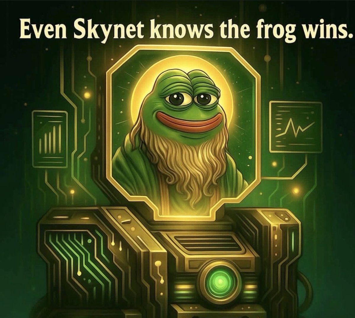Pepetocoin's tweet photo. Machines crunch numbers, but $PEPETO is the real wildcard. ⚡️🐸💚

Driven by believers. Built with purpose. Rewarded with power.

🔥 167 % staking rewards for holders

To invest, make sure to use only the official website🔗:  https://t.co/fDvUgkiLKR 🐸

🎁 Join the $700K Giveaway before Tier 1 Listing: https://t.co/yBoyqCWImf

#Pepeto #memecoins #cryptopresale #Ethereum
