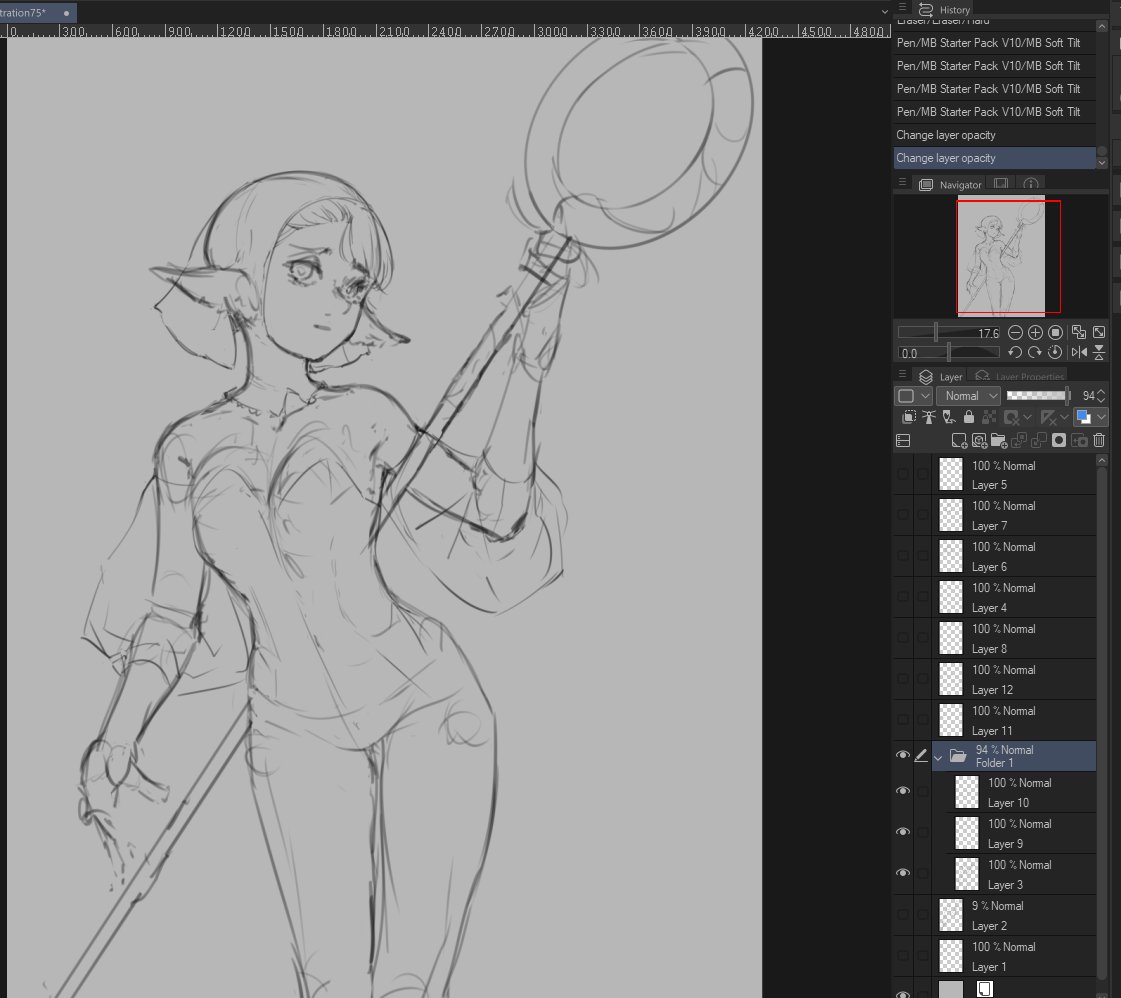 Senseelp's tweet photo. Marcille WIP. https://t.co/jlvglv4sTy