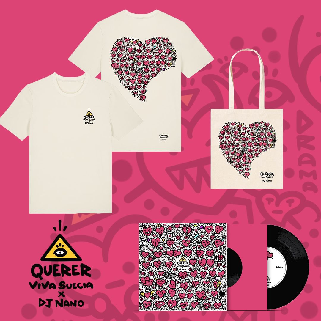 VivaSuecia's tweet photo. OYEEEEEE

Desde ya mismísimo tenéis en la web preventa de merch nuevo!! Con diseño como no, de @ElTipo_Raro 💛

Está basado en el remix de Querer con @djnanoshow 💝🔥

Os dejamos el link: https://t.co/Ir8LxUpuNZ https://t.co/fsApxcagPX