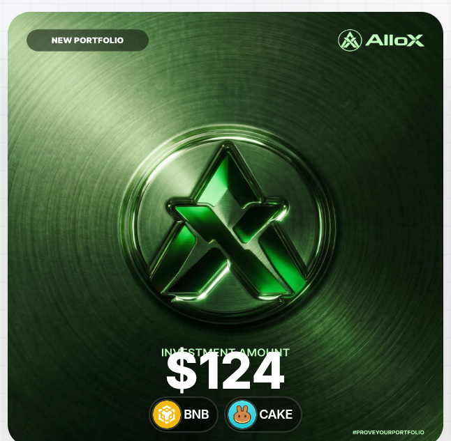 Abbasi1117's tweet photo. My $124 on_chain portfolio is now live on @alloxdotai 
Excited to participate into #ProveYourPortfolio campaign looking forward to tha journey ahead 
Let's build #AlloxToThaMoon https://t.co/aS09TA667f