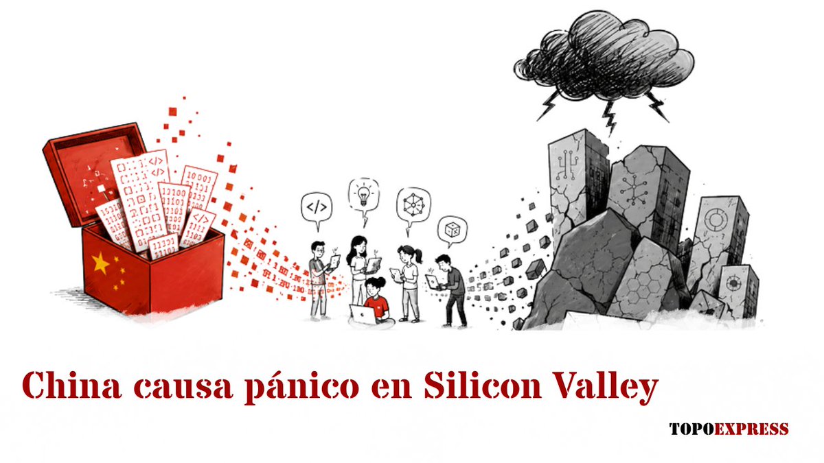 Viejo_Topo's tweet photo. El «telón de acero de la IA» que Estados Unidos ha intentado construir se está desmoronando gracias al impulso de China por el código abierto.
🗞️ El Topo Express
https://t.co/EcTdSSHFXH
#ElViejoTopo #TopoExpress #Sociedad #Tecnología #Política #China #EEUU #SiliconValley #IA #CódigoAbierto