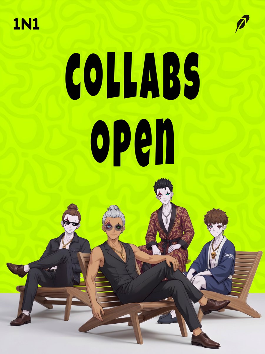 1n1pfp's tweet photo. The 1N1 Collab is officially Open!

We are looking for strong and active communities to collaborate with.

Also,
🚨 Whitelist Closes in 5 Days!

apply now: https://t.co/Aj5x71Yypp

Don't miss your chance to secure a spot.
Join us before it's too late. ⏳ https://t.co/H6mQsyMw6M