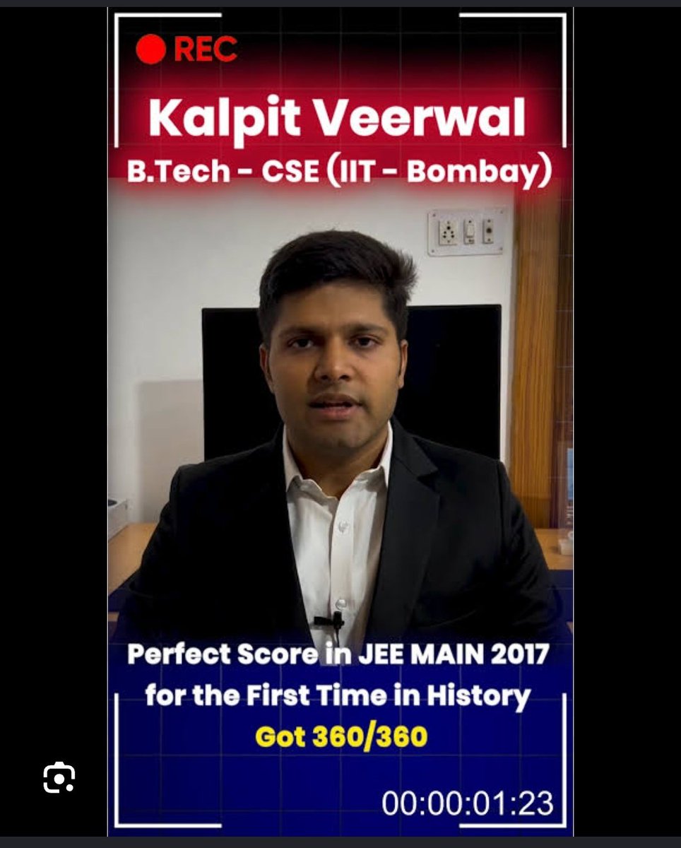 PRITHWISHR19845's tweet photo. @RohitSi70785609 @DeepikaSharmaa_ 1st Dalit topper and also 1st person who got full marks in jee mains history https://t.co/Brc6WGofd8