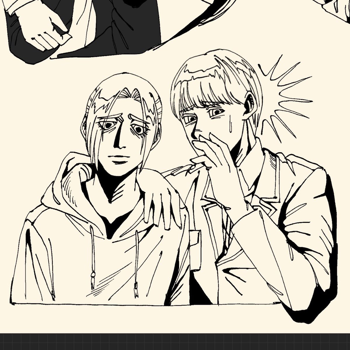 Zekeell8's tweet photo. 落描き https://t.co/UvjJvqF6Kb
