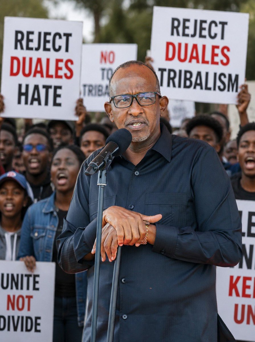 sholard_mancity's tweet photo. Calling Kikuyus hyenas is calling ALL Kenyans hyenas.

Insulting Kikuyus is insulting ALL Kenyans.

Dividing Kenyans is harming ALL Kenyans.

​REJECT Aden Duale’s hate.
REJECT Aden Duale’s tribalism.
REJECT Aden Duale’s insults. https://t.co/fgy1dgn03y