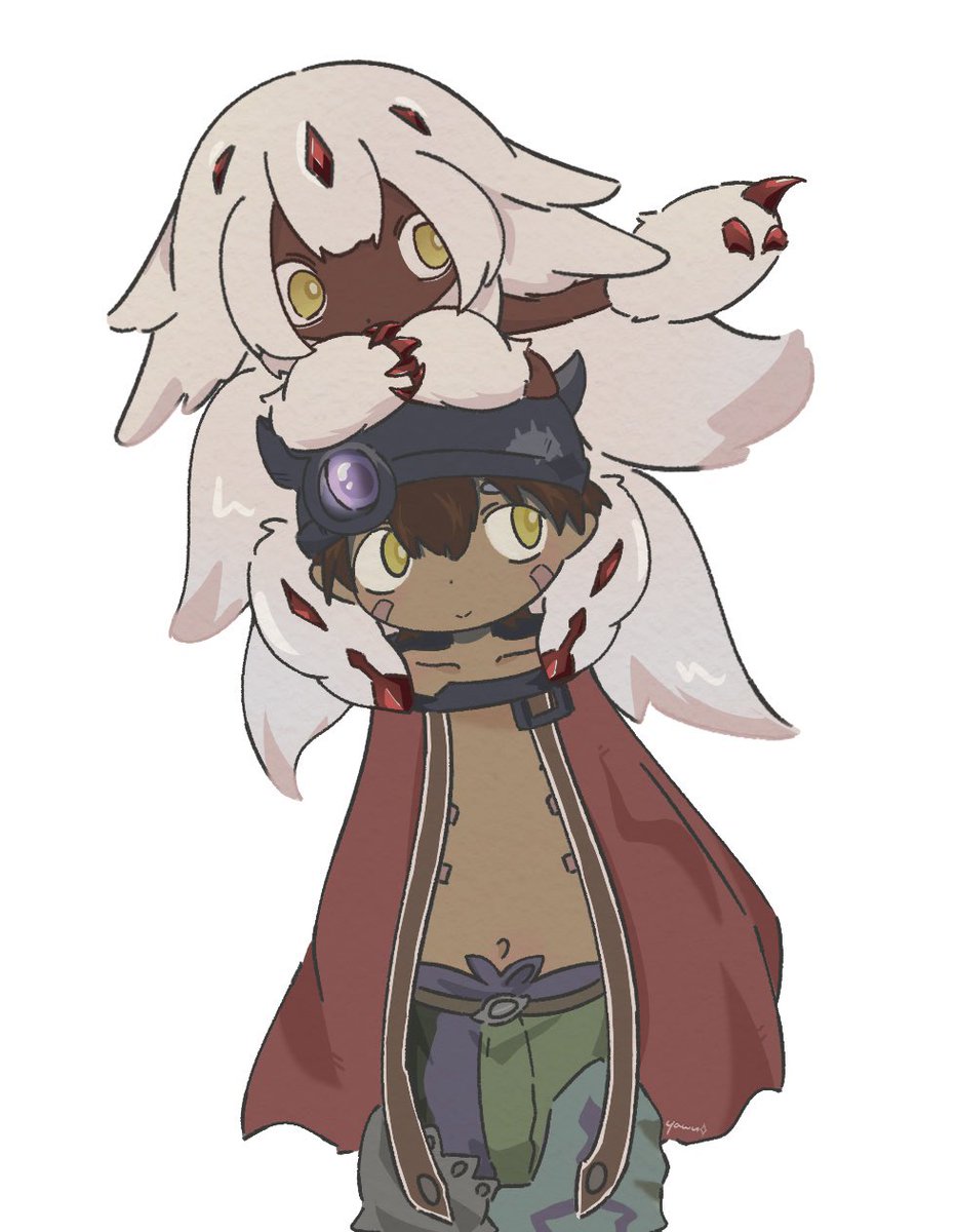 yawuwuart's tweet photo. #メイドインアビス
#MadeInAbyss 
Look, Reg! https://t.co/fS5xrAmjCW
