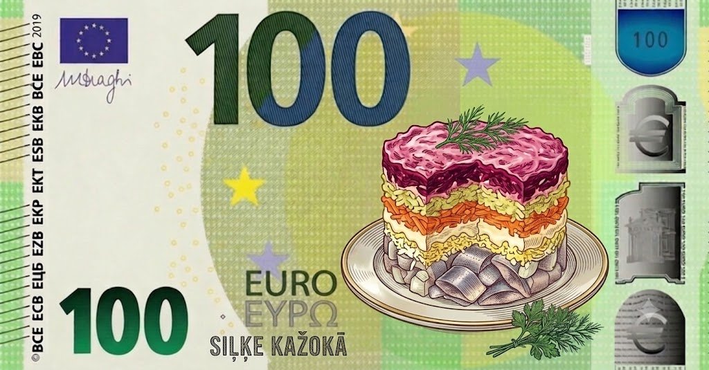 RihardsMi's tweet photo. Mans piedāvājums jaunajai 100 EUR banknotei 🙂
@ecb https://t.co/OMeV4kdgQw