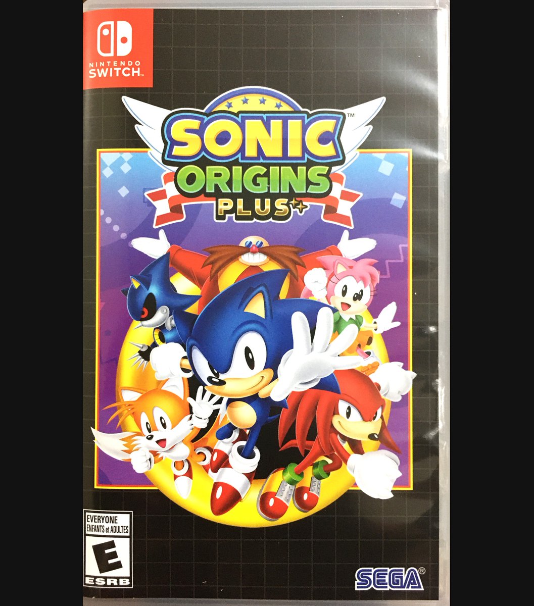 563：Switch 北米版 海外タイトル：Sonic Origins Plus 国内タイトル
