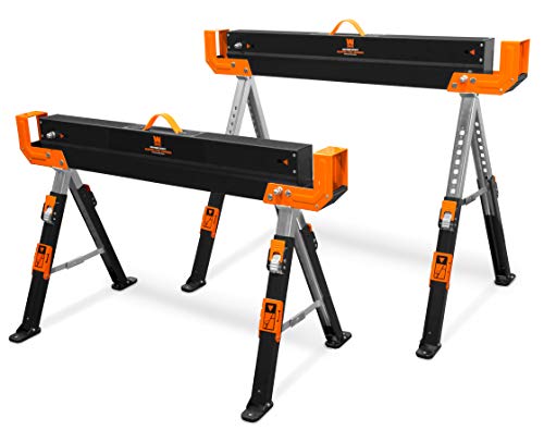 LordOfDiscounts's tweet photo. WEN Steel Saw Horse Set, 1300-Pound Capacity, Height Adjustable, Two Pack (WA1302) now $50.18 via Amazon

⬇️ 60% Price Drop

🔗 - https://t.co/8VvJIKP6D1 https://t.co/11afwkWwin
