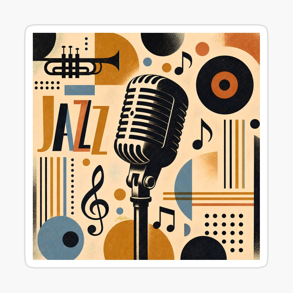 LeeHillerDesign's tweet photo. 🎶JAZZ🎙️JAZZ🎶
Mid Century Modern Jazz Microphone Minimalist Art
https://t.co/hmTgjijXuR
#findyourthing #redbubble #jazz #midcentury #mic #microphone #wallartforsale #iphone case #tshirts #stickers https://t.co/kfoMY17qQW