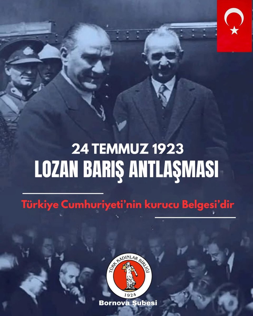 TKBBORNOVA's tweet photo. #LozanBarışAntlaşması https://t.co/cU8axTtwjG