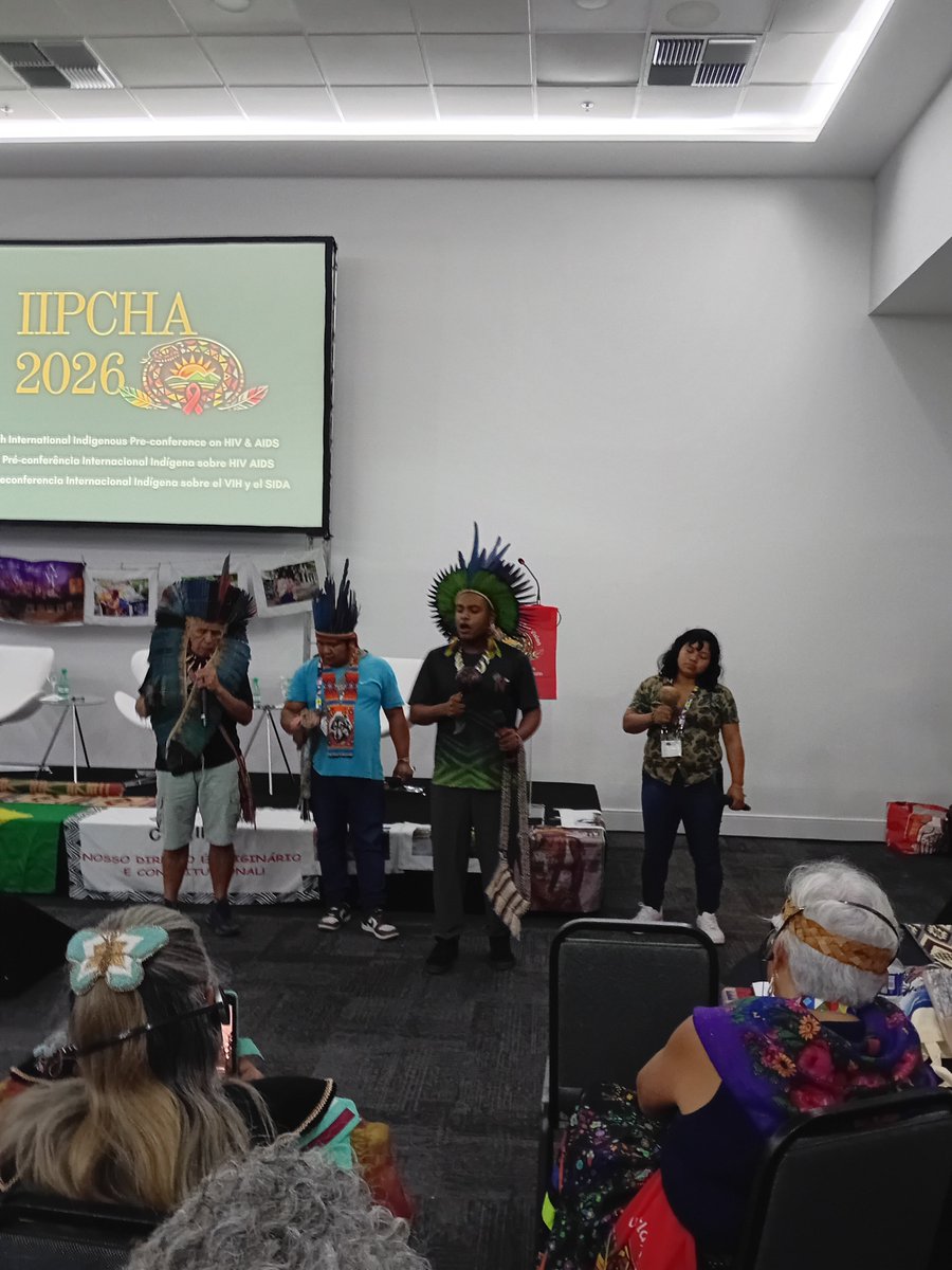 SuaGyvez's tweet photo. IIPCHA 2026 
11 Pre Conferencia Internacional Indígena sobre VIH y SIDA  
Río de Janeiro Brasil Julio 2026 https://t.co/NKuFIwHfxT