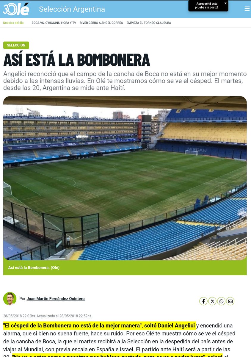 JrZbsas's tweet photo. Riquelme es un hijo de buta que esta haciendo mierda a Boca con las decisiones futbolísticas que toma permitiendo que los jugadores ensucien los colores como quieran
Pero yo recuerdo los problemas que teníamos con la cancha con los esbirros de Macri porque no pagaban el drenaje https://t.co/TR0DCY7wuC