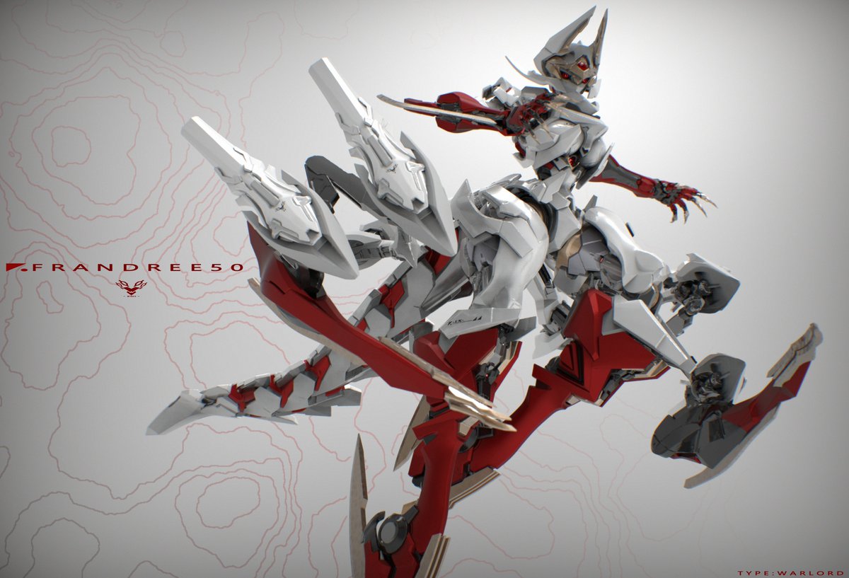 FrandreE50's tweet photo. #メカ娘 #ロボ娘 #robotgirl
[Engage protocol: INVASION]
————————————————
*WARLORD*
*Machine code：0x0C000009*
————————————————

(It's time to learn about printing parts separately for 3D printing？🤔 https://t.co/cmFIuokoHE