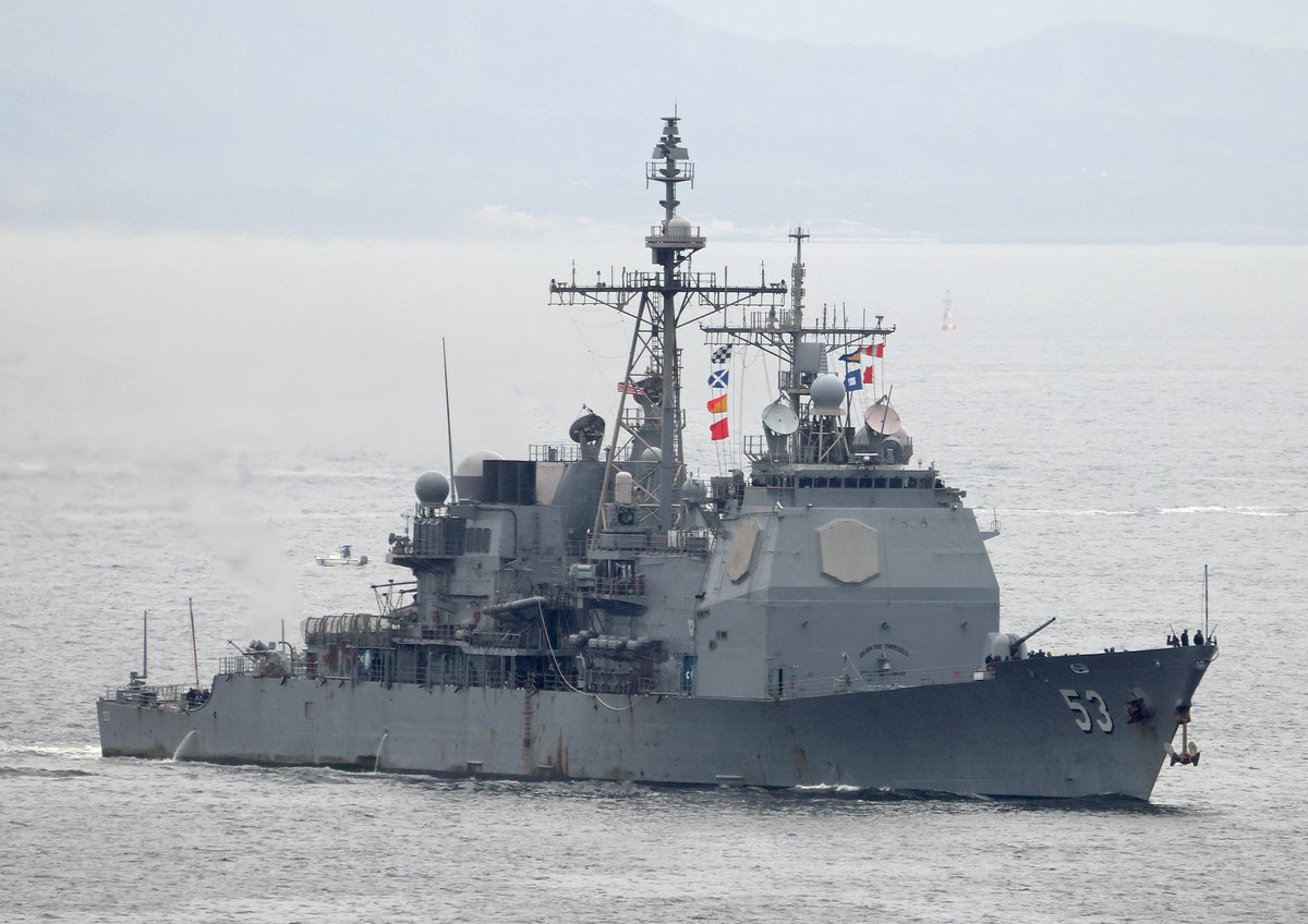naowata2011's tweet photo. #モービル・ベイ
#MobileBay
#CG53
#アメリカ海軍
#ミサイル巡洋艦。
#タイコンデロガ級ミサイル巡洋艦 https://t.co/JtILa8YKkU