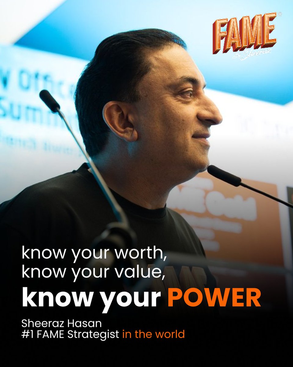 sheerazhasan's tweet photo. Know your worth.
Know your value.
Then stop asking the world for permission to own your power.

Confidence changes everything. https://t.co/mdDjeMJH3n