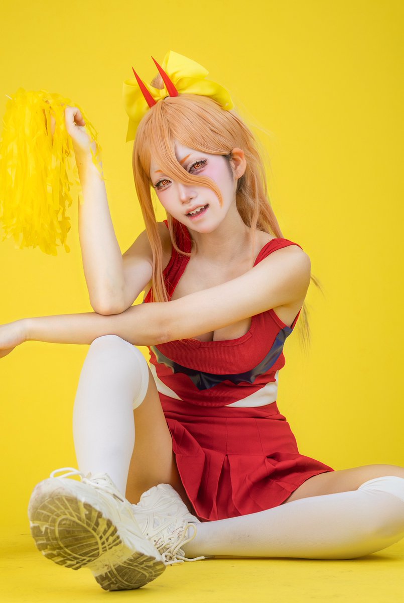 June_cosn's tweet photo. cos |#chainsawmancosplay 

💛CHEER GIRL POWER ❤️ https://t.co/pNX7F6ojHL