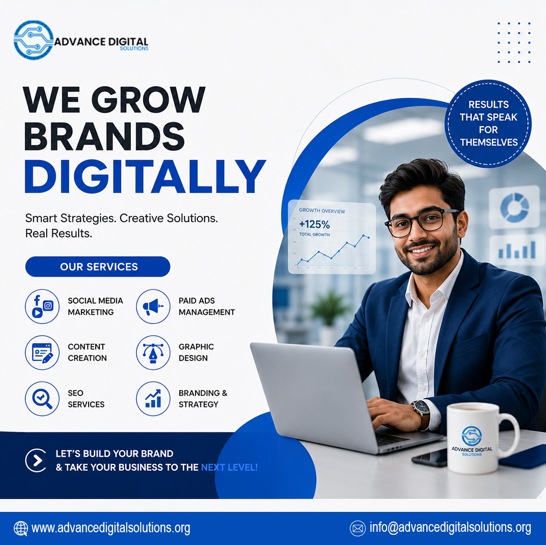 Advance_DS's tweet photo. Let's grow your brand digitally with smart strategies and real results. Check out our comprehensive services in the image and let’s take your business to the NEXT LEVEL. #AdvanceDigitalSolutions #DigitalMarketing https://t.co/tqgYRv0flX