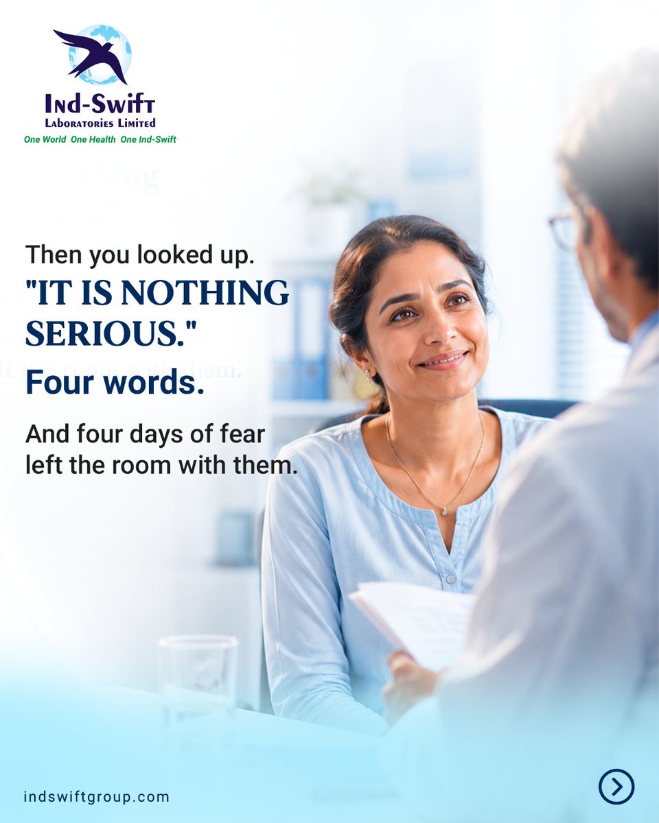 indswiftlabs's tweet photo. Behind every worried face is a story you may never fully know and sometimes, a few words from you can change their entire day.

And in moments like these, you remember...

It's still worth it. 💙

#StillWorthIt #DoctorsLife #Healthcare #MedicalJourney #DoctorPatientRelationship https://t.co/8wTdeAE63N